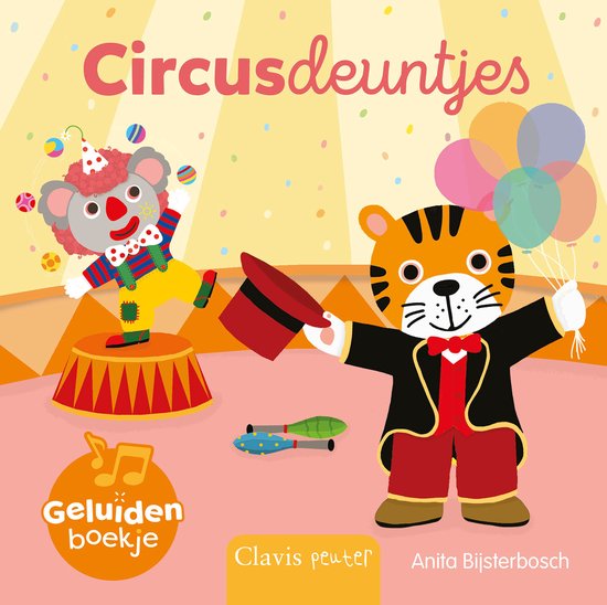 Geluidenboekjes - Circusdeuntjes - cover