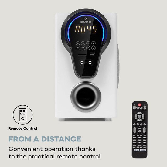 5.1-kanaals Surroundsysteem met 125 Watt RMS en Bluetooth functionaliteit van Merkloos — afbeelding 2