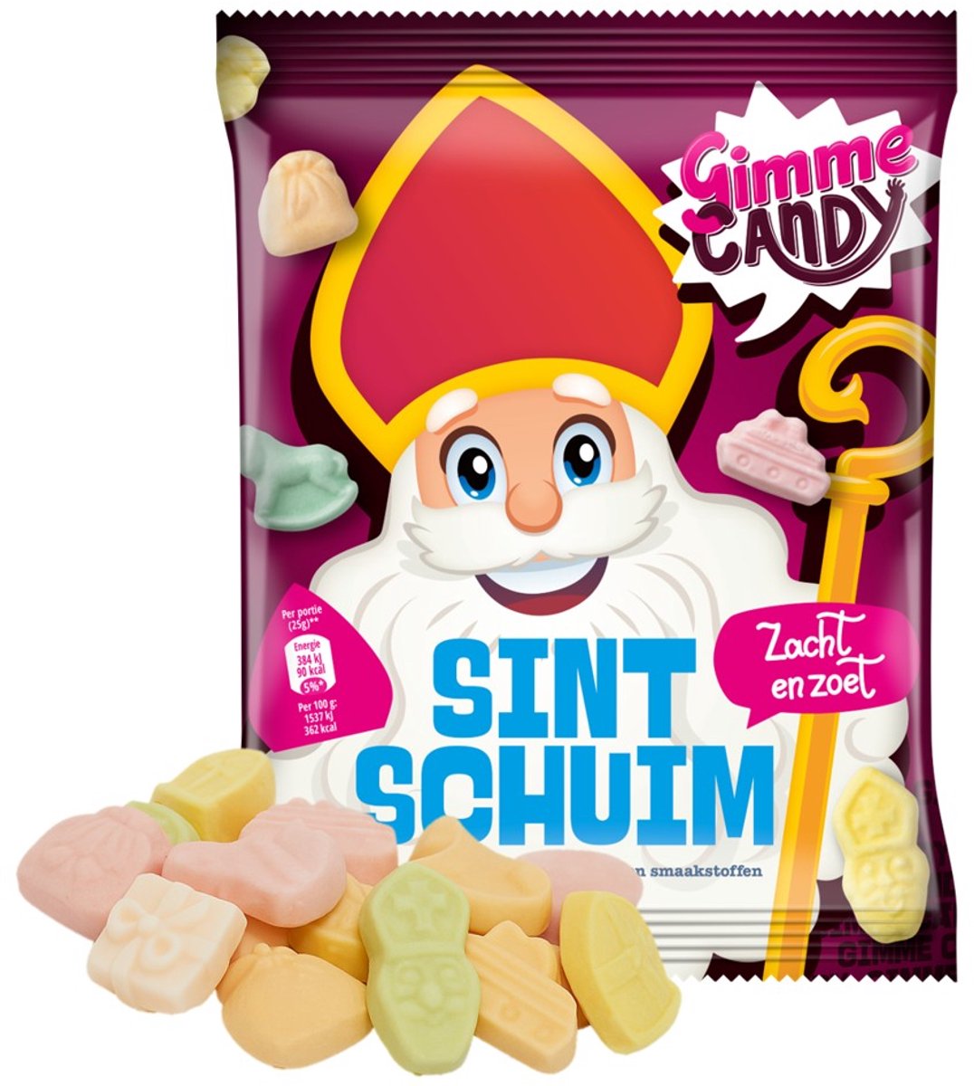 Gimme Candy - Sint Schuimpjes - 30 x 200 gram