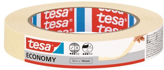 Ruban de masquage Tesa 50m x 19mm