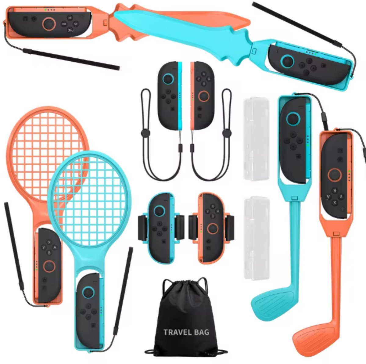 15in1 Sports Game Accessoire Kit voor Nintendo Switch 2