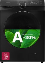 Inventum VWM1010B - Wasmachine - 10kg - 14 programma's - 1400 toeren - Energieklasse A-30% - Steam Clean - Stil: 72 dB - Zwart