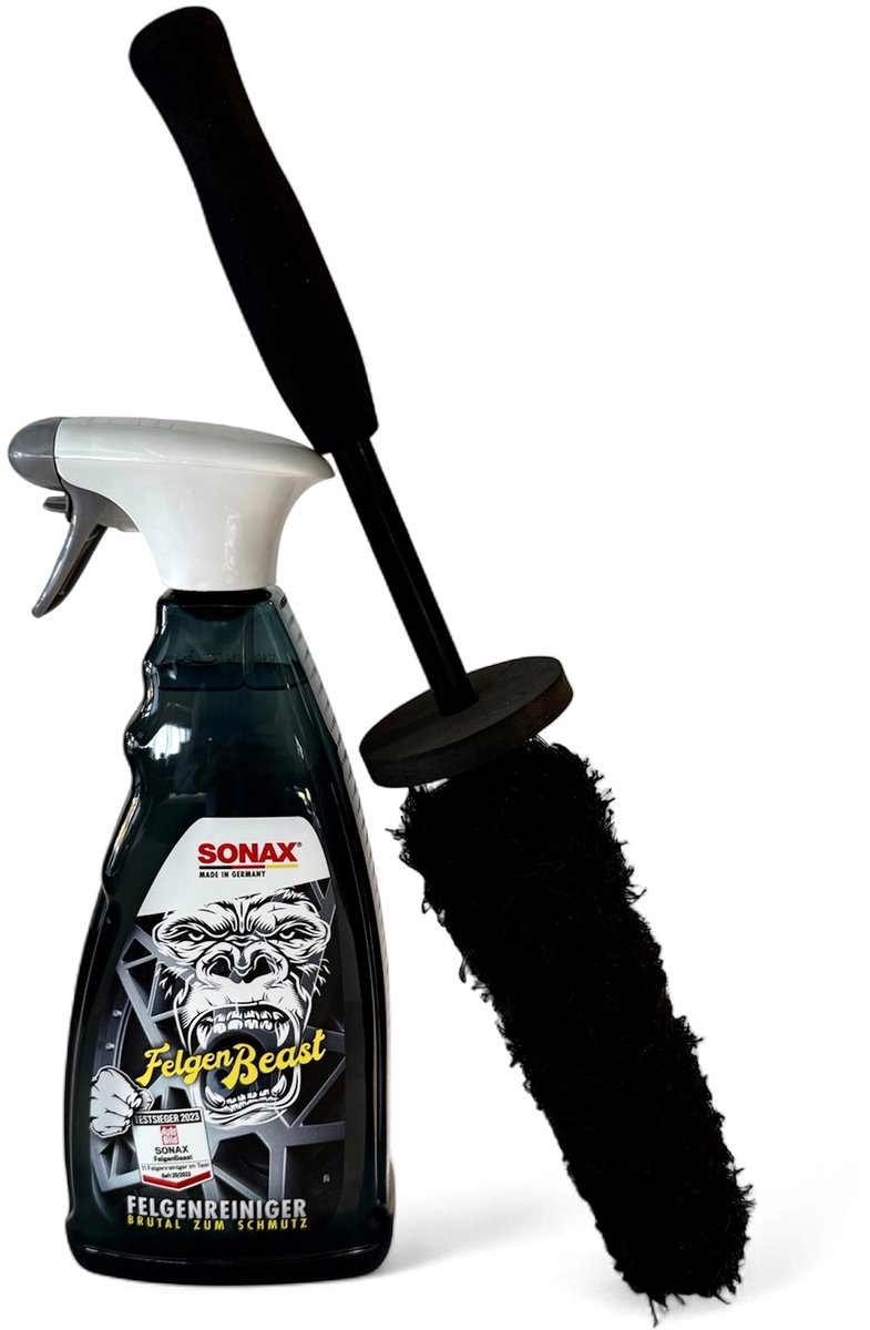 Sonax zuurvrije Velgenbeast met velgenborstel