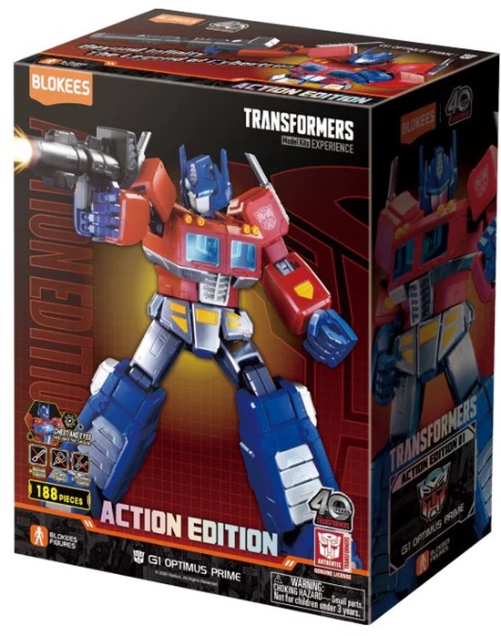 Blokees Optimus Prime G1 Transformers Action Edition Model kit | bol