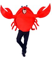 Funidelia | Clownvis kostuum voor mannen Dieren - Kostuum voor Volwassenen, Accessoire verkleedkleding en rekwisieten voor Halloween, carnaval & feesten - Maat S-M - Oranje