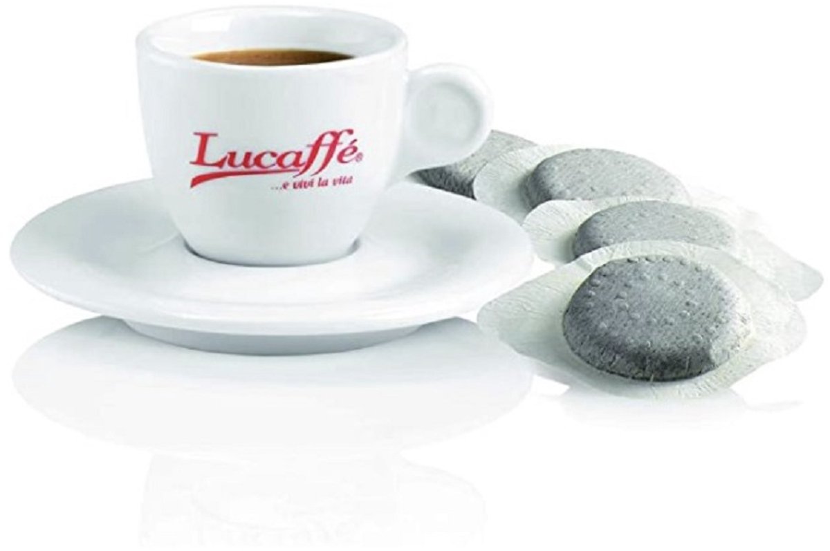 Lucaffe LUNGO 44mm E.S.E. System Kaffee Pads 150 Stück