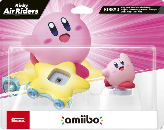 Amiibo Kirby & Warp Star - Kirby Air Riders - Nintendo Switch 2