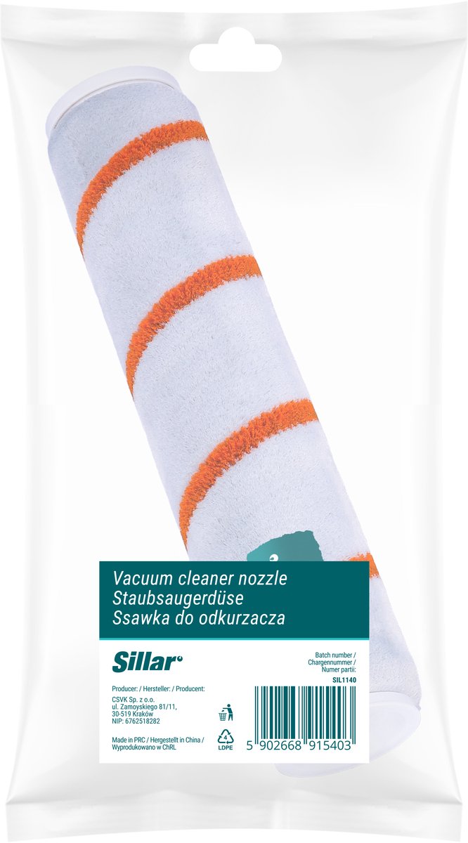 Sillar, stofzuigerborstel, rolborstel, vervangingsonderdeel, geschikt voor Xiaomi Dreame V9/V10/V11/XR, 227mm, 1stk