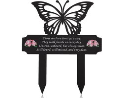 Grafsteen voor begraafplaats, acryl gedenkpalen voor begraafplaats, gedenktuin, gedenkteken, grafsteen, grafdecoratie voor mens en huisdier