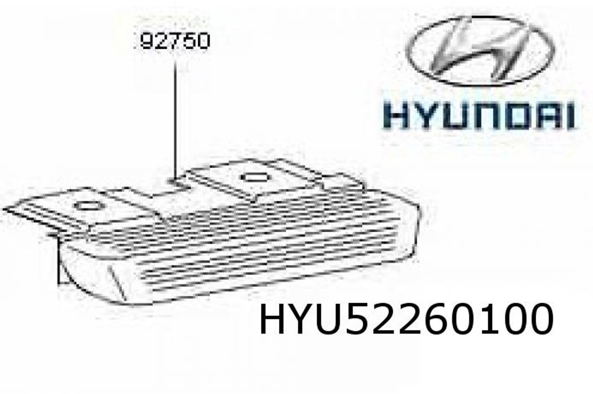 Hyundai Trajet derde remlicht Origineel! 927503A000