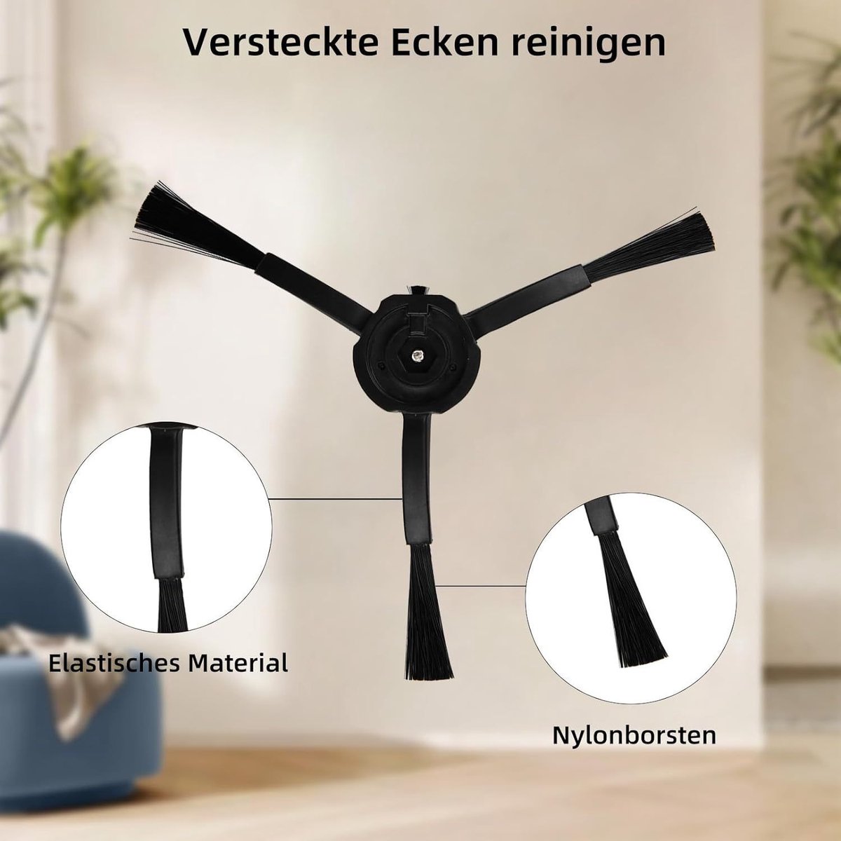 Geschikt voor Steen roborock bodemvaagerobots P10Spro / Qrevo Master / Qr