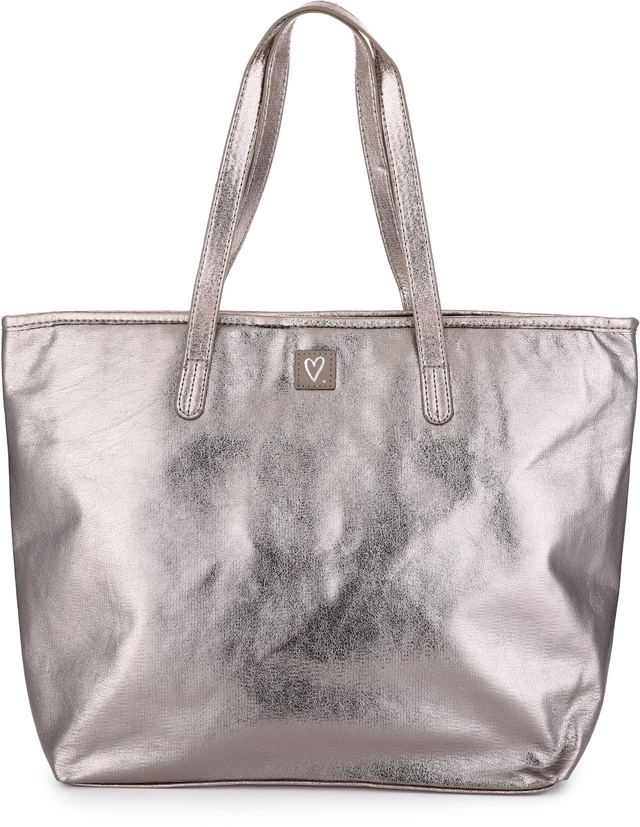 Shopper Nola - Metallic Grey