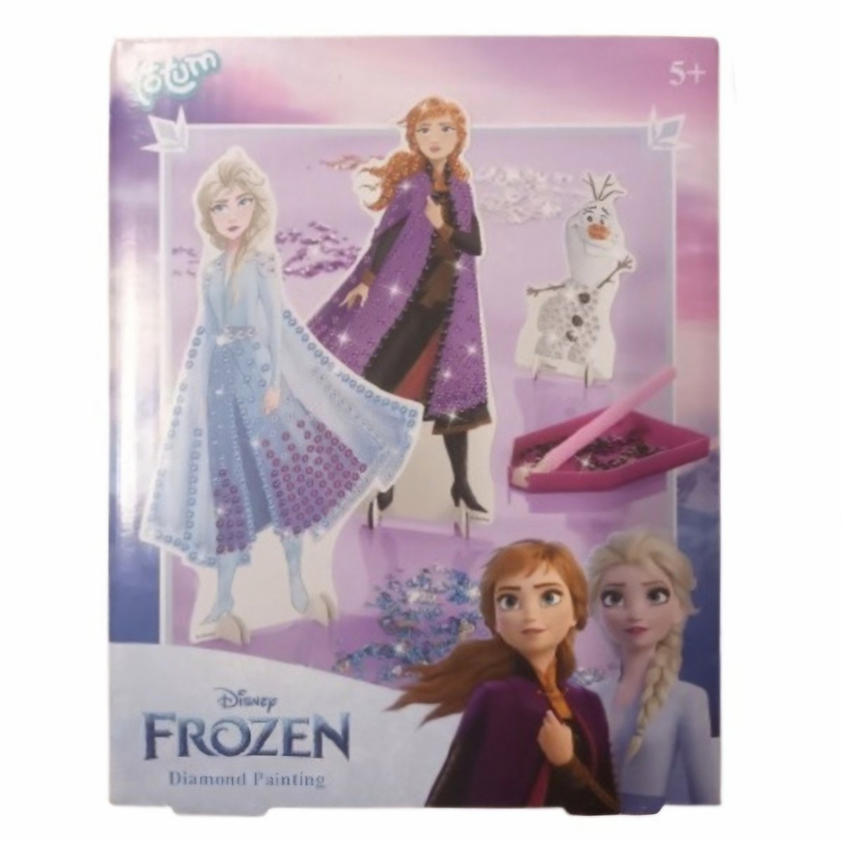 Disney Frozen - diamond painting - Kaarten - 3 Figuren