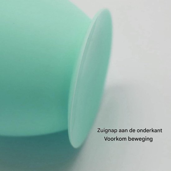 TOVBMUP 1 Stuks Modelleren Gereedschap - Siliconen Werkstuk met Bloemvormige Opening - Geschikt voor Knutselen en DIY Projecten - Zuignapbasis voor Stabiele Tafelbevestiging - Gemakkelijk Schoon te Maken en Vuilafstotend - 6.5x5.5x5cm van Tovbmup — afbeelding 5