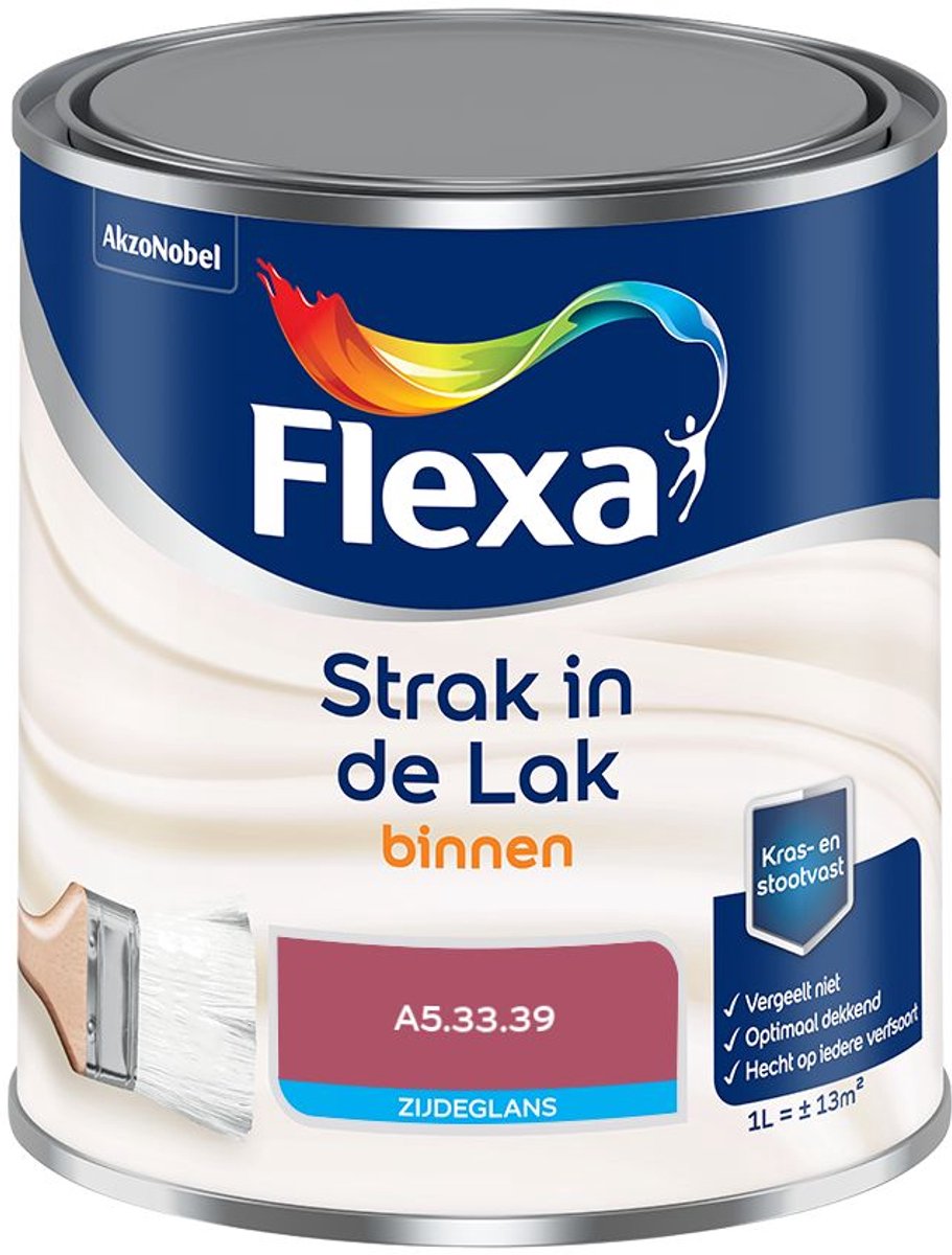 Flexa - Strak in de Lak Binnenlak Zijdeglans - A5.33.39 - Mengverf - 1 L