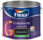 Flexa - Creations Muurverf Extra Mat - Grachten Groen - Mengverf - 2,5 L