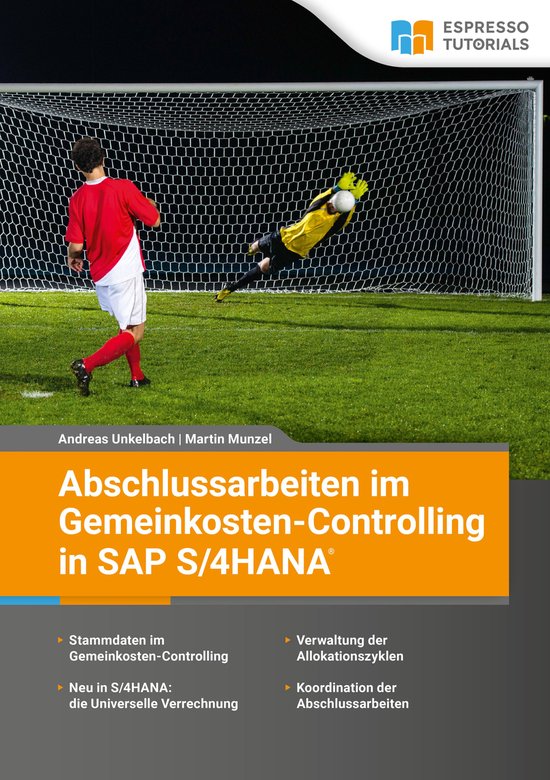 Abschlussarbeiten im Gemeinkosten-Controlling in SAP S/4HANA - cover