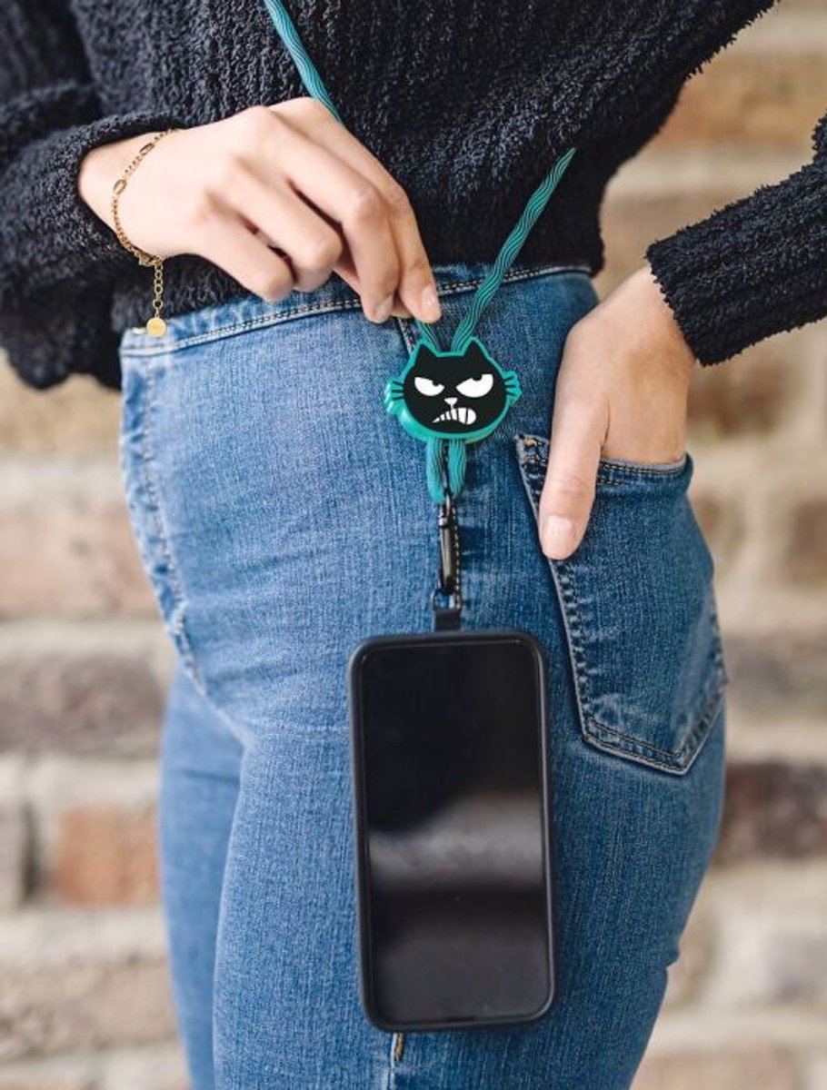 Moses Ed, the Cat koord voor sleutels of mobiel