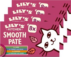 Lily's Kitchen - Kattenvoer - Natvoer - Lam, Kip, Kalkoen & Eend en Kip & Wild - 4 x 8x85g