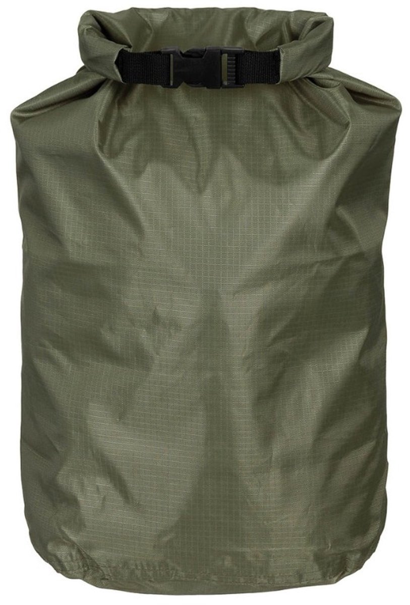 MFH Waterbestendige Drybag, Rip Stop, 10L, Legergroen