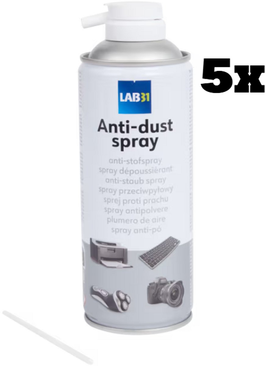 Image of 5x 400 ML Anti Stof Spray