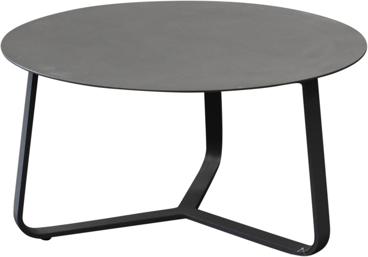 Pula lounge tuintafel 75xH40 cm rond antraciet