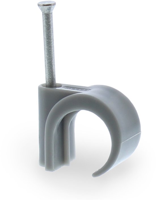 Clips à ongles Mepac 16-19mm tube flexible gris p/100 pcs.