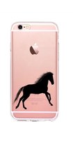 Siliconen telefoonhoesje Apple Iphone 6 / 6S paard