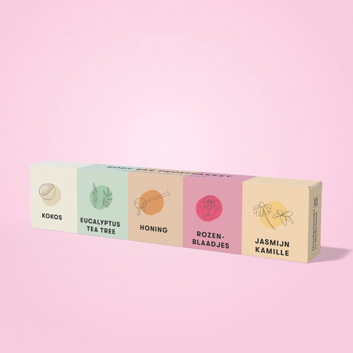 Body Bar Proefpakket - SLS- & SLES-vrij - Palmolie- & plasticvrij