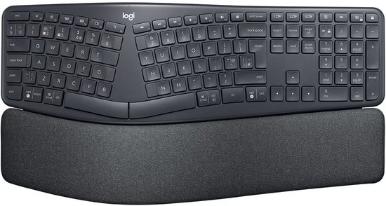 Logitech K860 Ergonomisch Draadloos Toetsenbord Qwerty