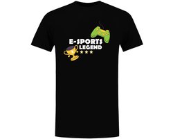 Gaming Heren T-shirt - e-sports shirt - gamer shirt met controller - leuk voor gamer