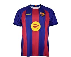 FC Barcelona Thuis Shirt Heren - Maat S t/m XXL - Voetbalshirt - Sportkleding - Volwassenen - FC Barcelona Fanshop - La Liga - 100% Polyester