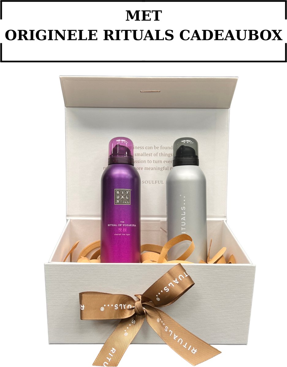 Rituals - Geschenkset - Sport Shower Gel 200 ml - Yozakura Shower Gel 200 ml - Originele RITUALS Cadeaubox