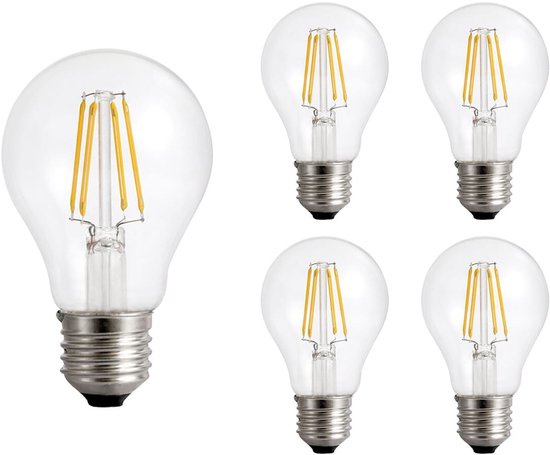 Spectrum LED Lamp A60 E27 - 8.5W - 230V - 1100 Lumen - 2700K Warm Wit
