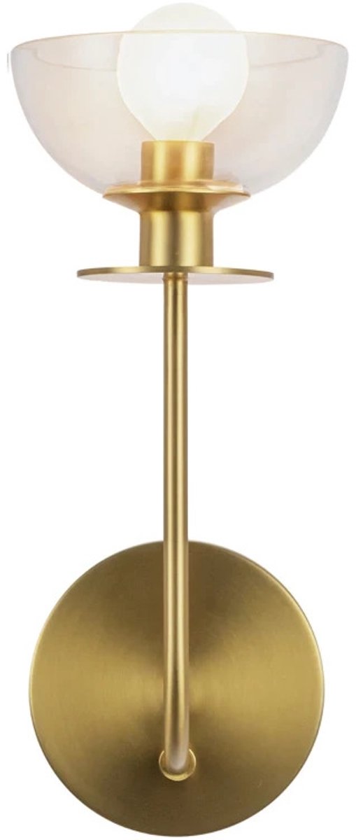 Alora Mood LED Wandlamp Sylvia | 1X E27 Max 40W | Brushed Gold