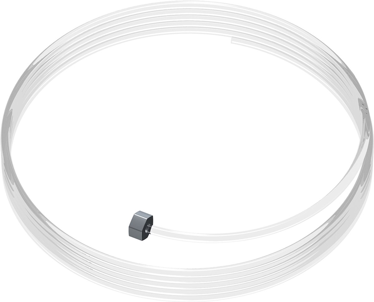 Artiteq Perlon Draad met Glijder Economy, 200 cm - Set van 10 stuks - Transparant - Voor Schilderij Ophangsysteem (200 cm)