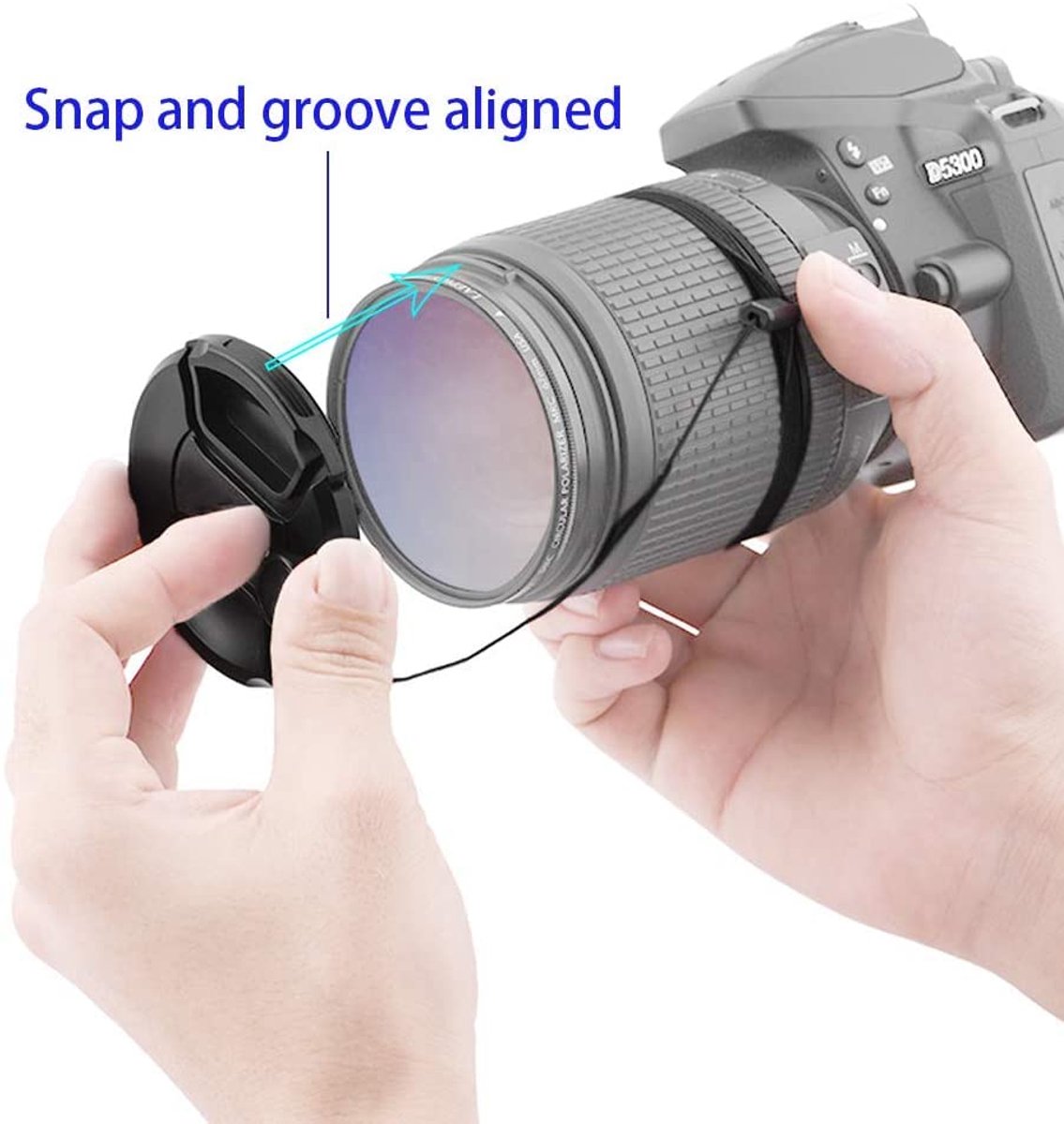 58 mm Lensdop voor Digitale Zoomlenzen - Geschikt voor Micro Four Thirds