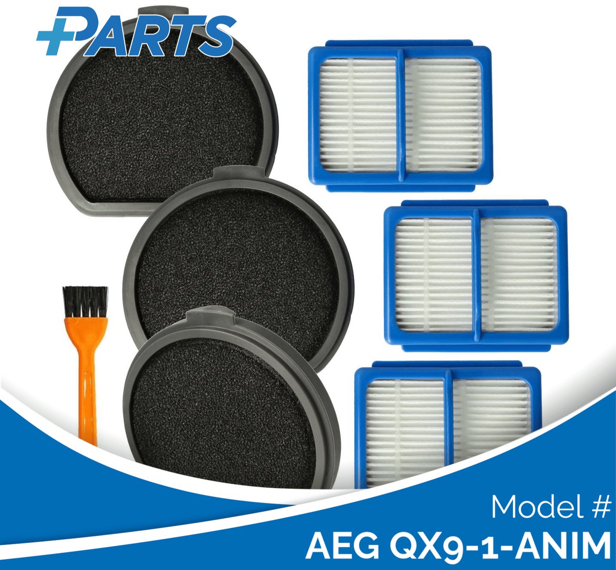 AEG QX9-1-ANIM Onderhoudsset (Plus.Parts® alternatief voor ASKQX9)