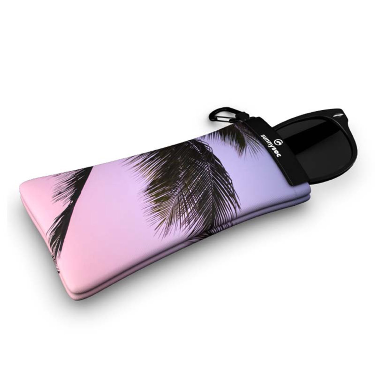 Gogglesoc Sunset Palm Brilhoesje Roze