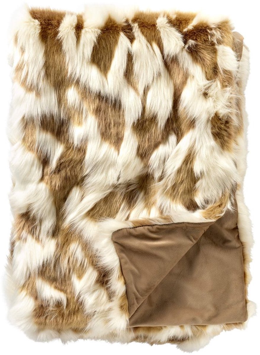 GABRIELLA | plaid 140x180 cm | Natural | bruin | Hoii