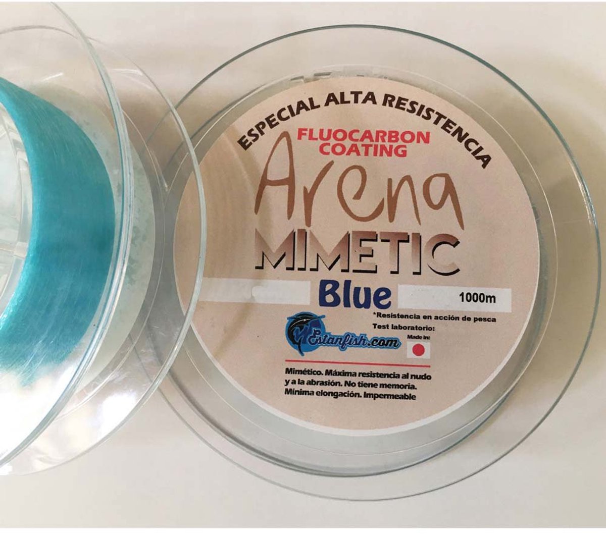 Estanfish Arena Mimetic 1000 M Monofilament Transparant 0.140 mm