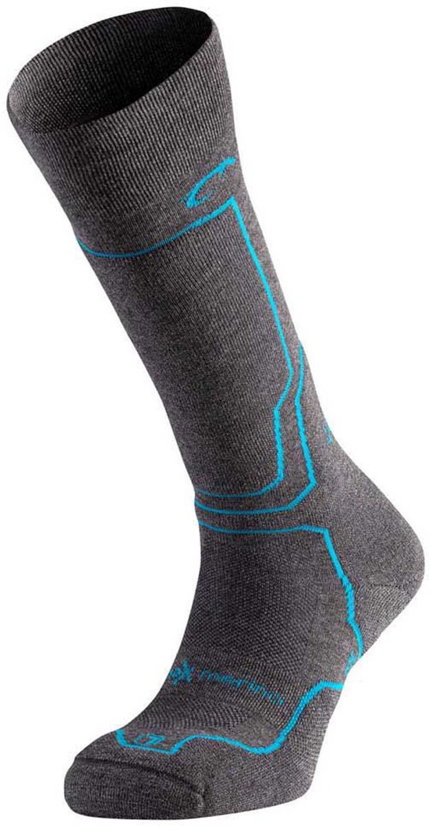 Lurbel Peak Six Lange Sokken Grijs EU 45-47 Man,Vrouw