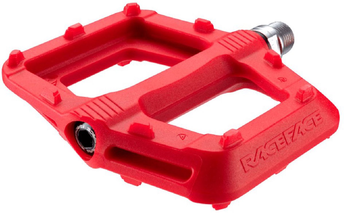Race Face Ride Pedalen Rood