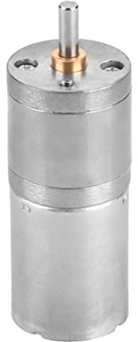 25 mm DC 12V Lage Snelheid Metalen Reductiemotor voor Elektronische Toepassingen
