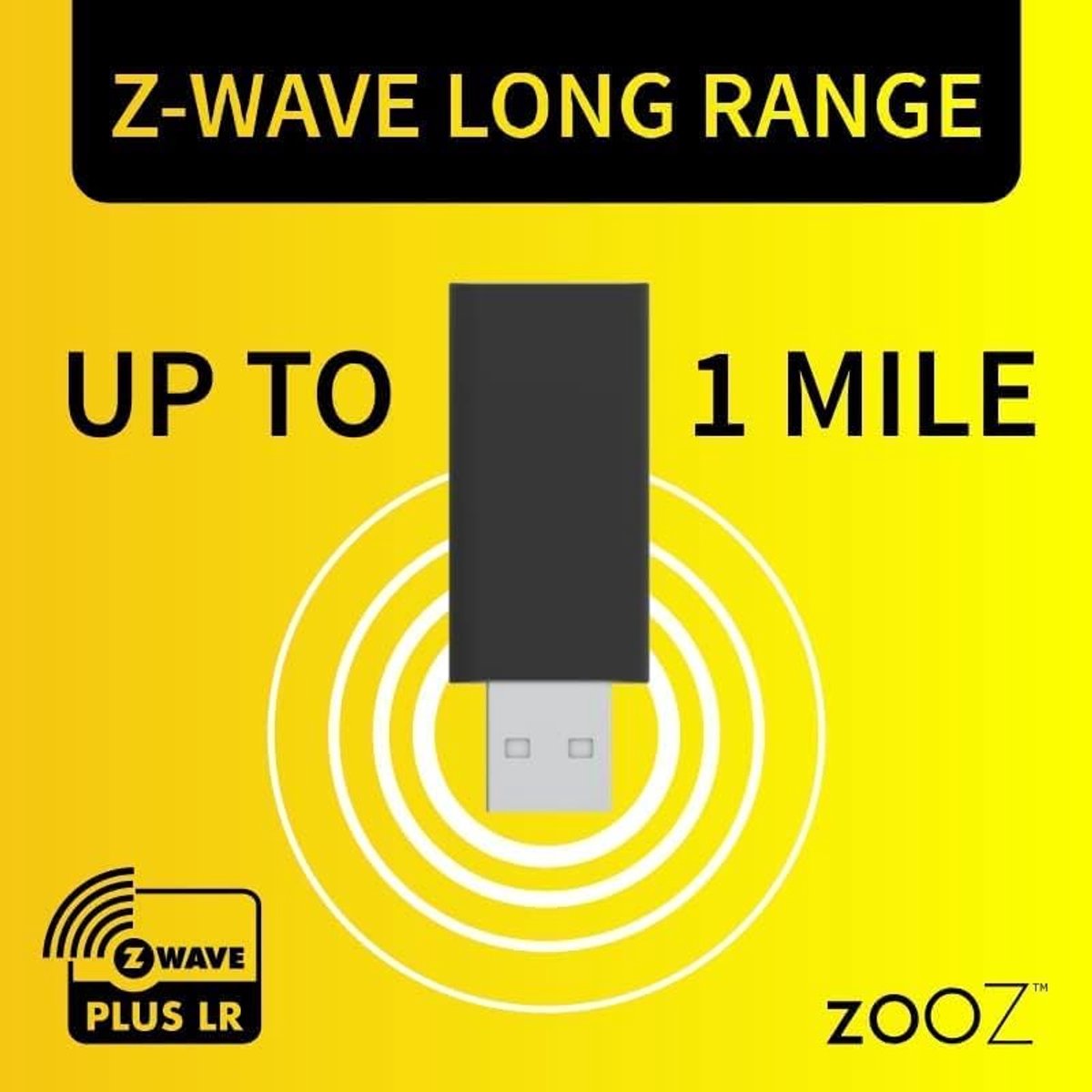 Z-Wave Long Range S2 USB Stick voor DIY Smart Home