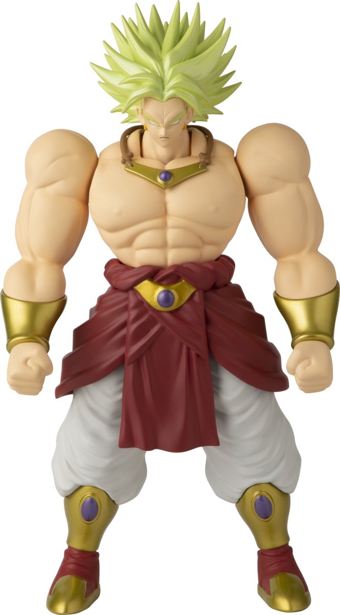 Bandai - Dragon Ball Super - Super Limit Breaker Giant Figure 30 cm - Geanimeerde Broly - Officieel gelicentieerde Dragon Ball - Grote Broly actiefiguur - Kinderspeelgoed 4+ - 36236