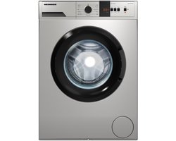 Heinner HWM-VT0712CHSD++ Wasmachine 7 kg – 1200 tpm – LED-display – Anti-Kreuk – Balance Control – Eco Logic Systeem – Zilver – 5 Jaar Garantie