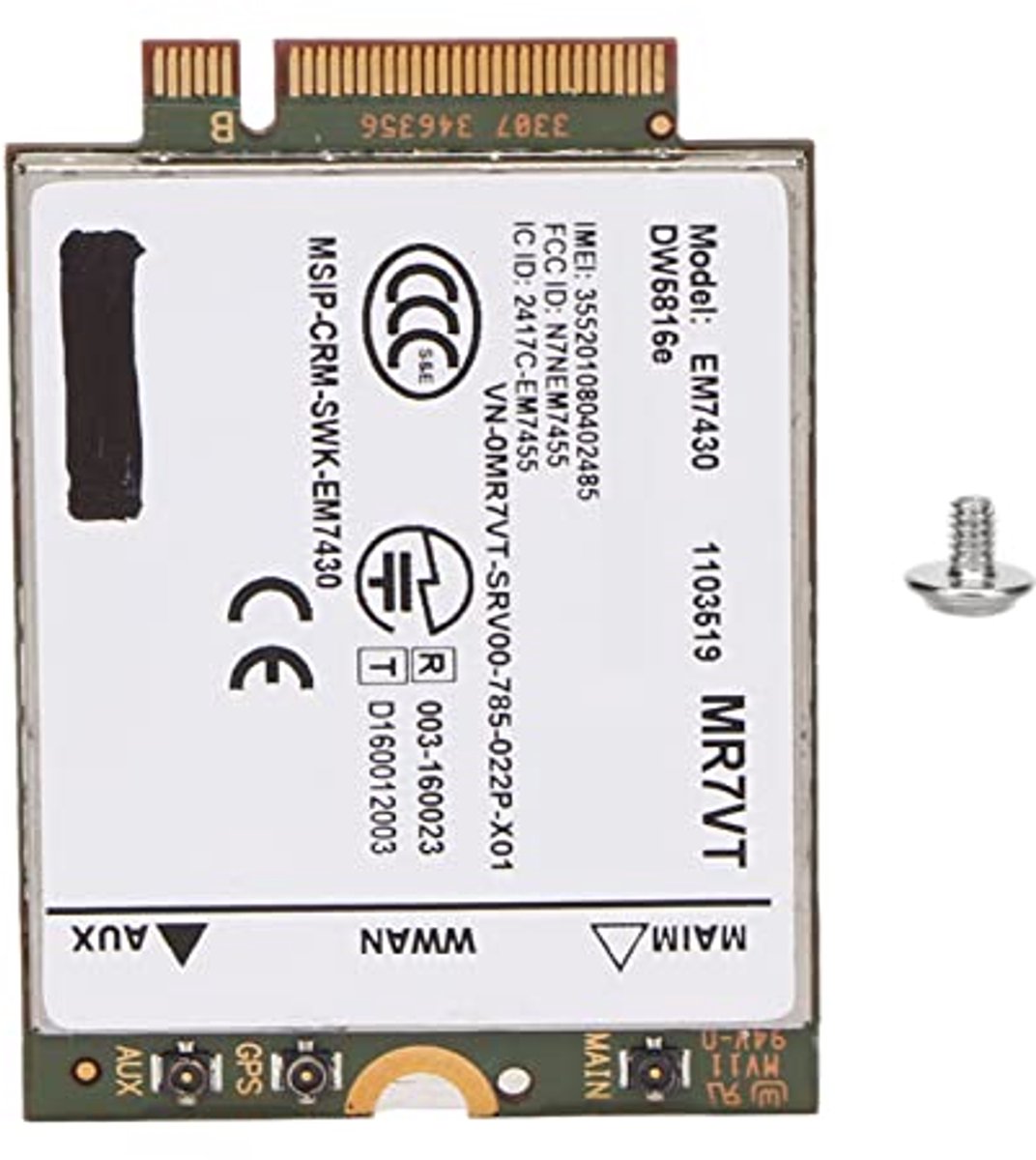 M.2 4G LTE Netwerkkaart tot 300 Mbps voor Laptops