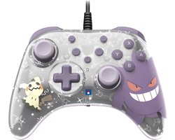 HORI - HORIPAD Turbo Wired Controller voor Nintendo Switch 2 – Gengar en Mimiqui - Officieel gelicentieerd door Nintendo en The Pokémon Company International