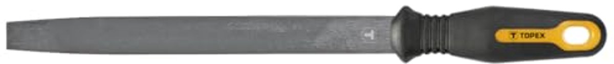 Platte Metalen Vijl 200 mm - Ergonomische Antislip Handgreep